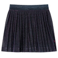 Vidaxl kinderrokje met glitters 104 marineblauw