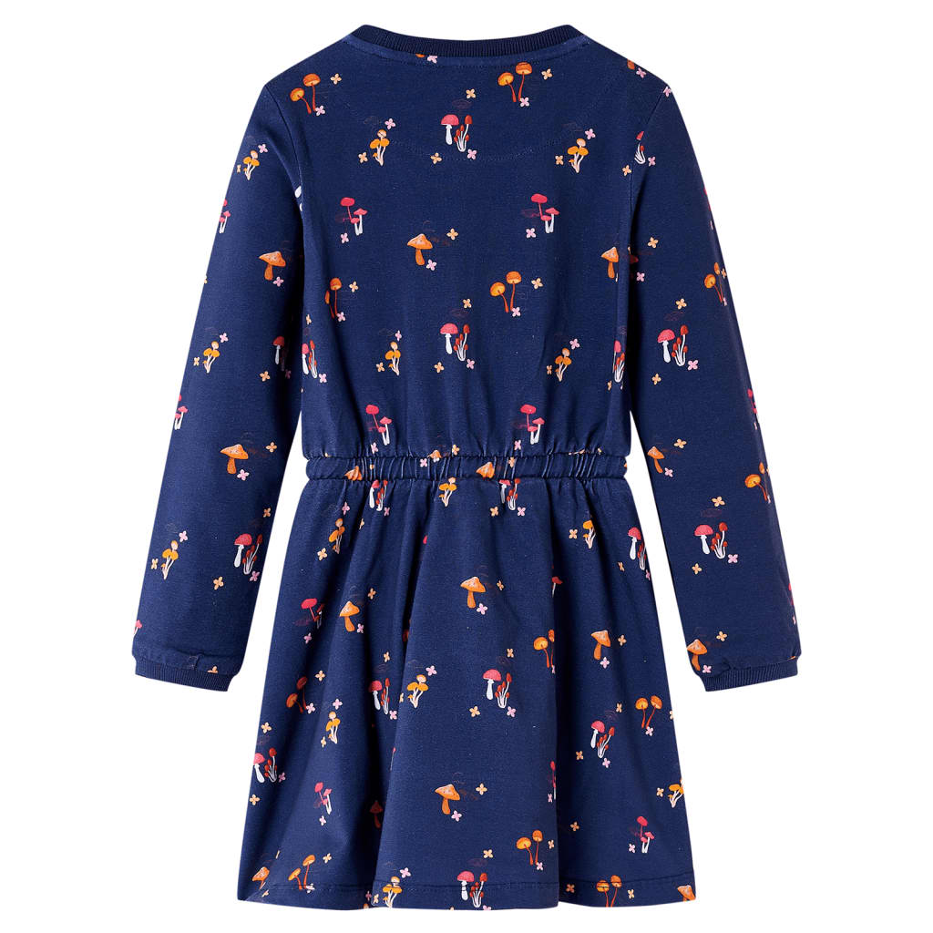 Vidaxl kinderjurkje 116 marineblauw