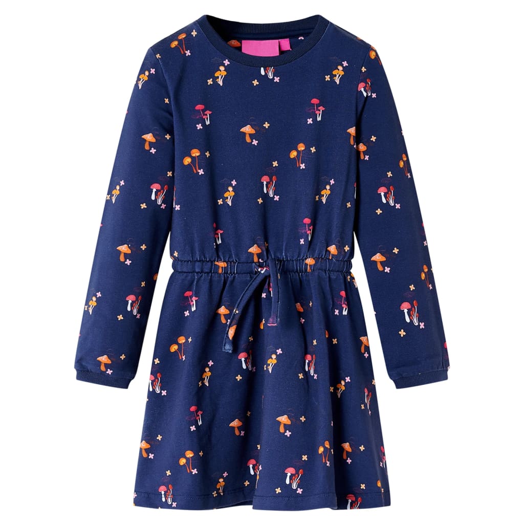 Vidaxl kinderjurkje 140 marineblauw
