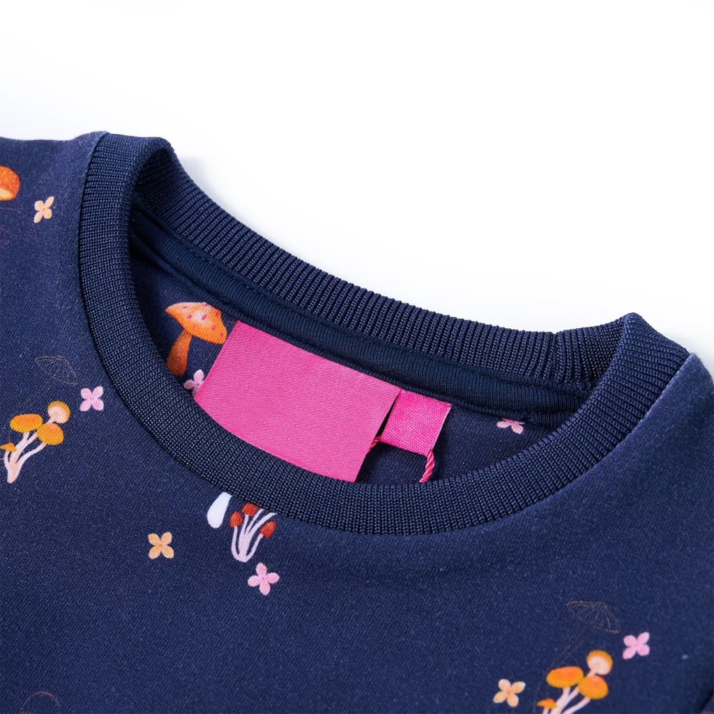 Vidaxl kinderjurkje 140 marineblauw
