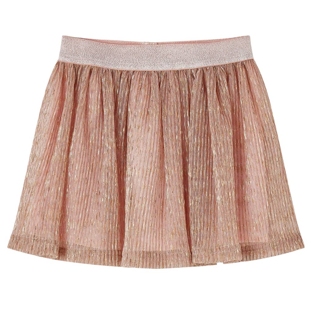 Vidaxl kinderrokje met glitters 104 zachtroze