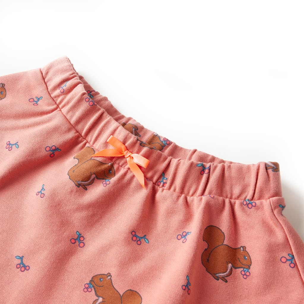 Vidaxl kinderrokje 128 oudroze