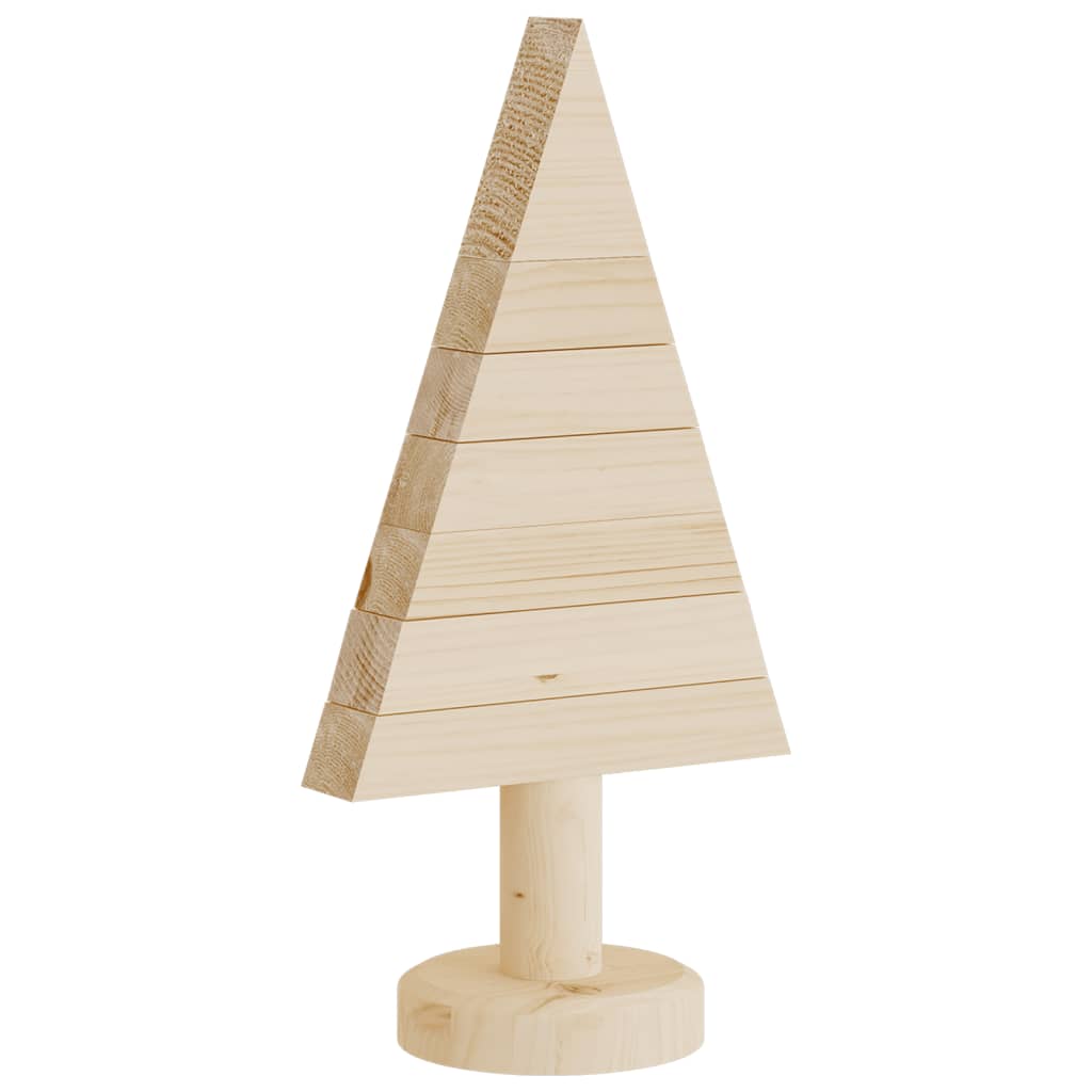 VidaXL Weihnachtsdekorationen Weihnachtsbaum 2 Stück 30 cm Massivholz Kiefer