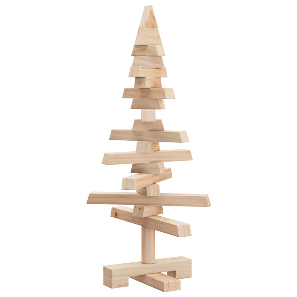 VidaXL Weihnachtsbaumschmuck 60 cm massives Kiefernholz