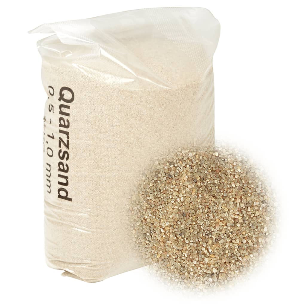 VidaXL Filtersand 25 kg 0,5–1,0 mm