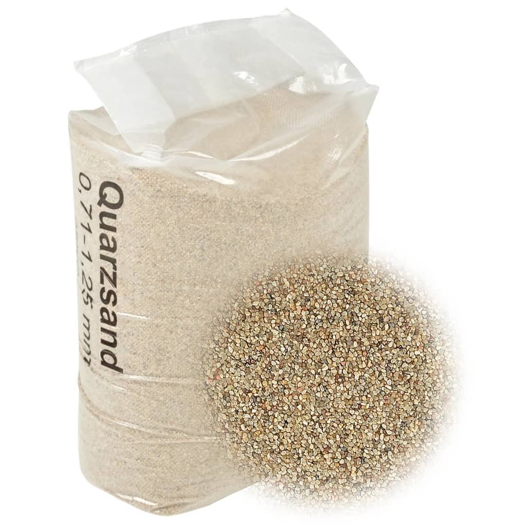 VidaXL Filtersand 25 kg 0,71–1,25 mm