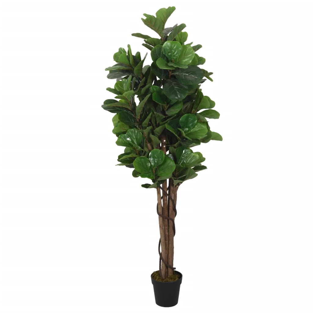 Künstlicher Feigenbaum von VidaXL, 134 Blätter, 120 cm, Grün