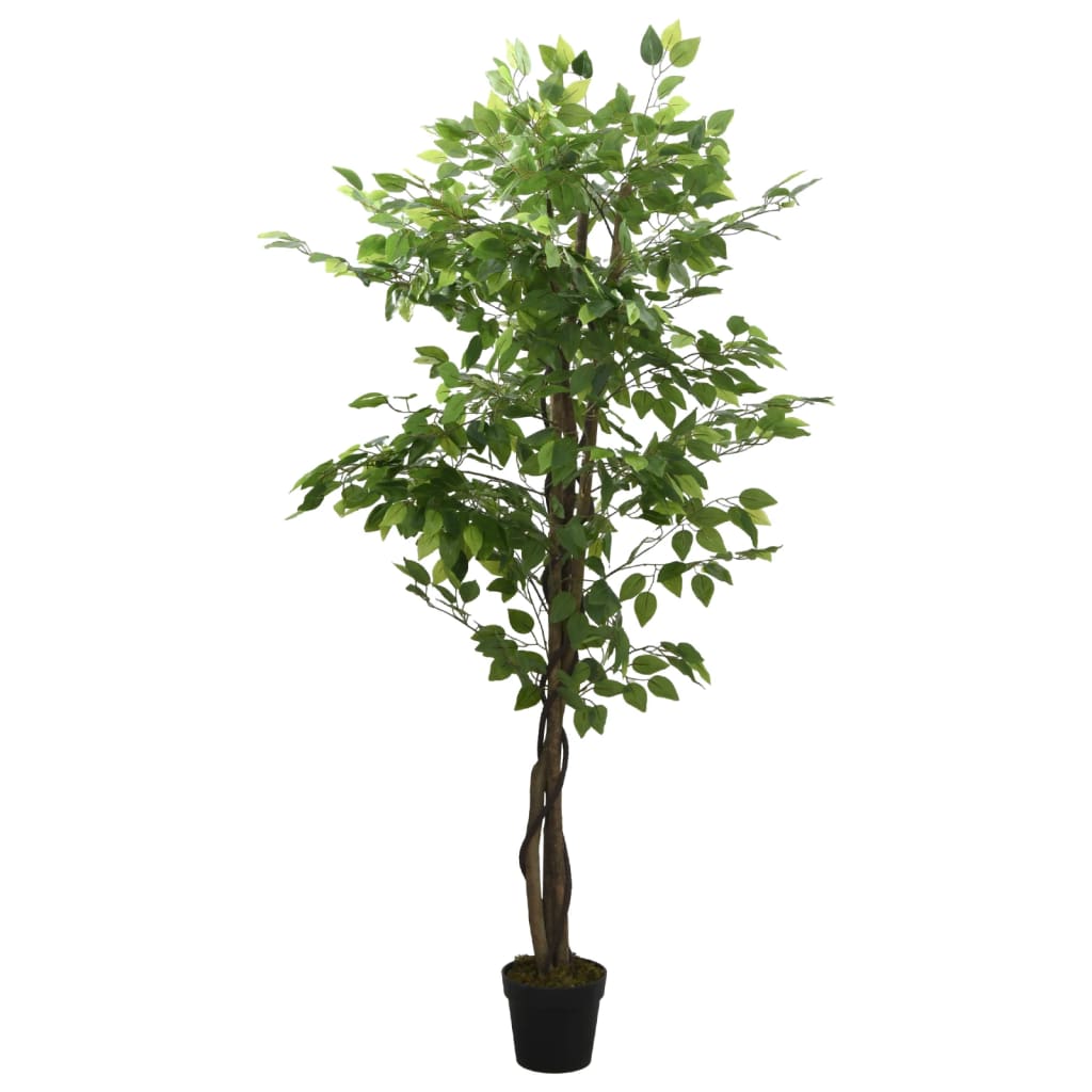 Vidaxx Kunstbaum Ficus 756 Blätter 150 cm grün