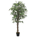 Vidaxxl künstlerische Pflanzen Ahornbaum 504 Blätter 150 cm Grün