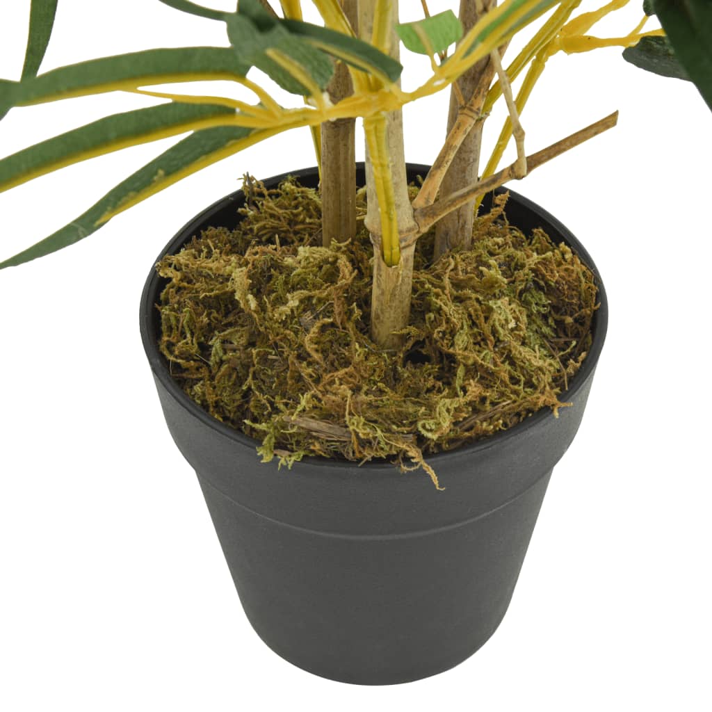 VidaXL Künstliche Bambuspflanze, 368 Blätter, 80 cm, Grün