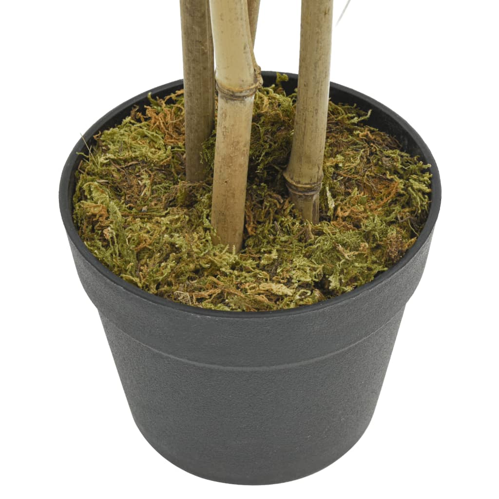 VidaXL Künstliche Bambuspflanze, 552 Blätter, 120 cm, Grün