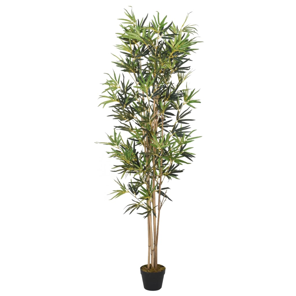 VidaXL Künstliche Bambuspflanze, 828 Blätter, 150 cm, Grün