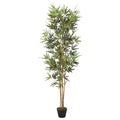 VidaXL Künstliche Bambuspflanze, 828 Blätter, 150 cm, Grün