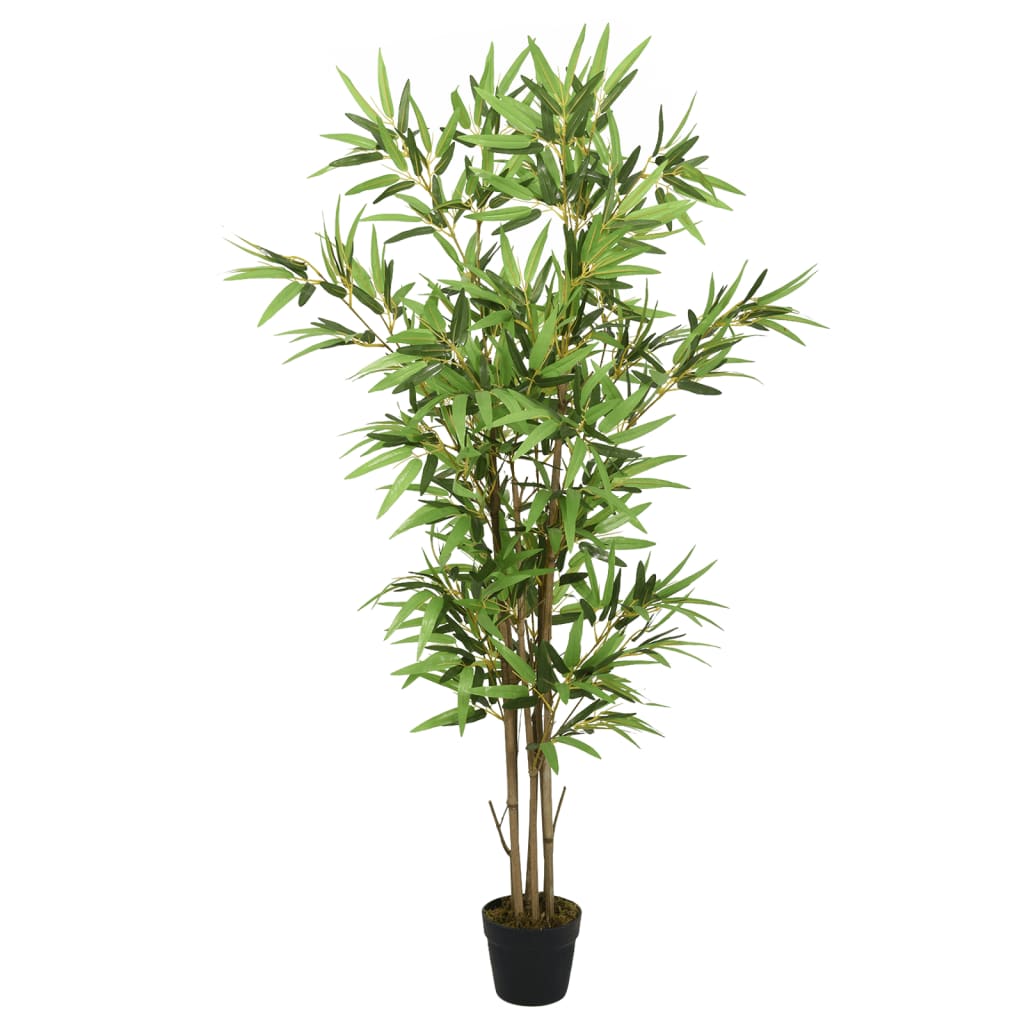 VidaXL Künstliche Bambuspflanze, 828 Blätter, 150 cm, Grün