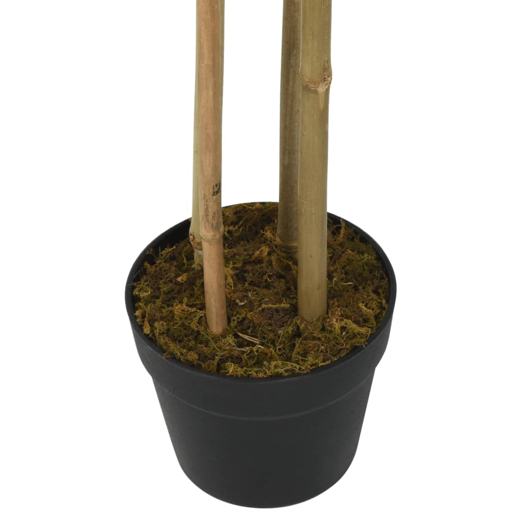 VidaXL Künstliche Bambuspflanze, 760 Blätter, 120 cm, Grün