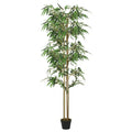 Vidaxx Künstlicher Pflanzenbambus 1216 Blätter 180 cm Grün