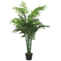 VidaXL Künstliche Palme, 28 Blätter, 120 cm, Grün
