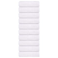 Vidaxl gastendoekjes frogn 10 st 30x50 cm 360 g m² wit