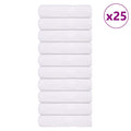 Vidaxl douchehanddoeken frogn 25 st 70x140 cm 360 g m² wit