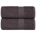 Vidaxl gastendoekjes frogn 2 st 30x50 cm 360 g m² antraciet