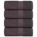 Vidaxl gastendoekjes frogn 4 st 30x50 cm 360 g m² antraciet