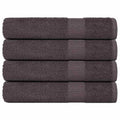 Vidaxl saunahanddoeken frogn 4 st 80x200 cm 360 g m² antraciet