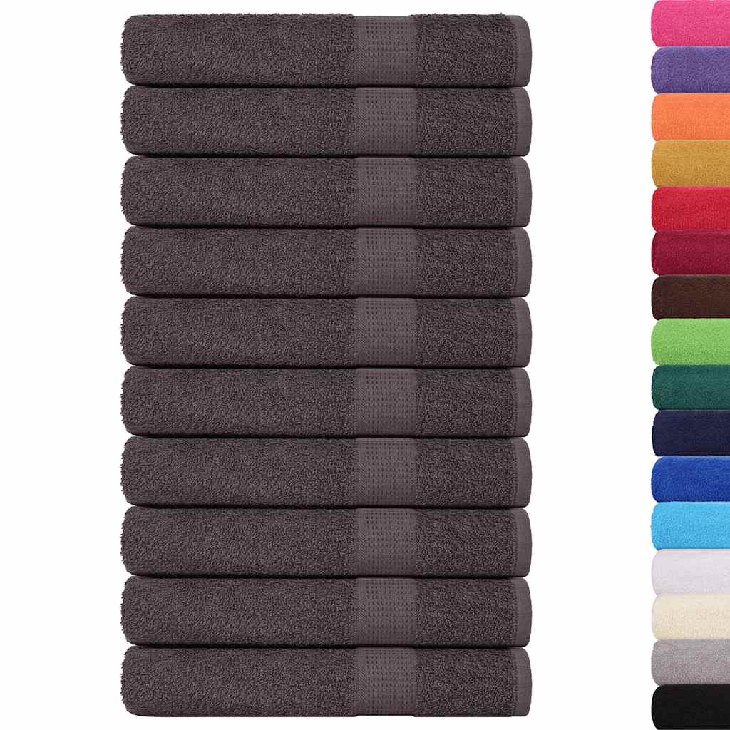 Vidaxl saunahanddoeken frogn 25 st 80x200 cm 360 g m² antraciet