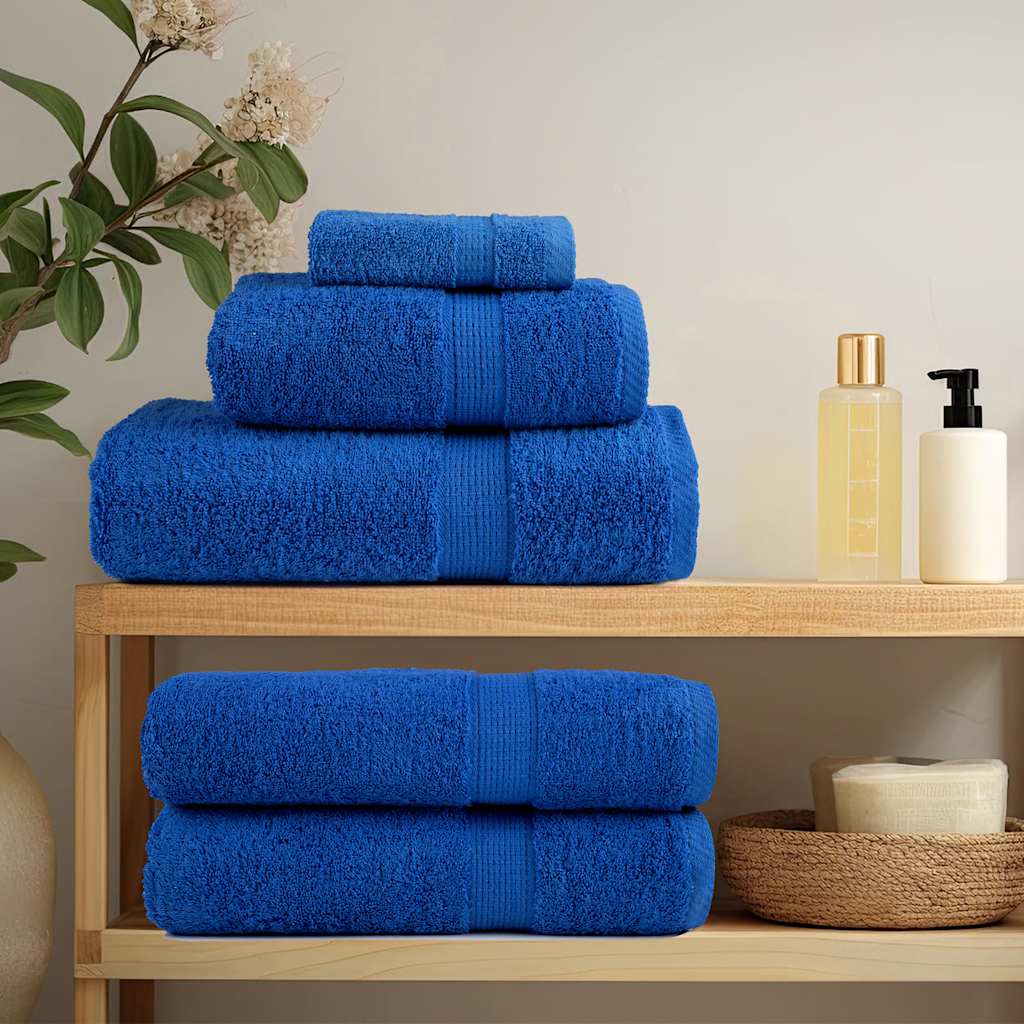 Vidaxl gastendoekjes frogn 4 st 30x50 cm 360 g m² blauw