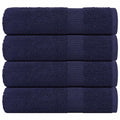 Vidaxl handdoeken frogn 4 st 50x100 cm 360 g m² marineblauw