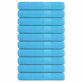 Vidaxl saunahanddoeken frogn 10 st 80x200 cm 360 g m² turquoise