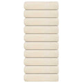 Vidaxl handdoeken frogn 10 st 50x100 cm 360 g m² crème