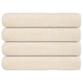 Vidaxl saunahanddoeken frogn 4 st 80x200 cm 360 g m² crème