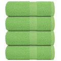 Vidaxl gastendoekjes frogn 4 st 30x50 cm 360 g m² appelgroen