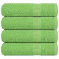 Vidaxl handdoeken frogn 4 st 50x100 cm 360 g m² appelgroen