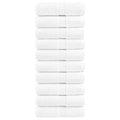 VidaXL Gästetücher, 10 Stück, 600 g/m², 30 x 30 cm, weiß