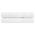 Vidaxl saunadoeken solund 2 st 600 g m² 80x200 cm wit