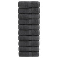 Vidaxl gastendoekjes solund 10 st 600 g m² 30x50 cm antraciet