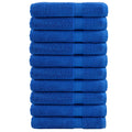 Vidaxl saunadoeken solund 10 st 600 g m² 80x200 cm blauw