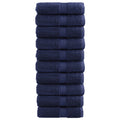 Vidaxl gastendoekjes solund 10 st 600 g m² 30x50 cm marineblauw
