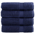 VidaXL Badetücher, 4 Stück, 600 g/m², 100 x 150 cm, marineblau
