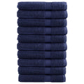 VidaXL Sauna-Tücher Solund 10 Stück 600 g m² 80x200 cm Marineblau