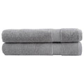 Vidaxx Sauna -Tücher Solund 2 Stück 600 g/m² 80x200 cm grau