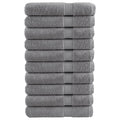Vidaxx -Handtücher Solund 10 Stk 600 g m² 100x200 cm Grau