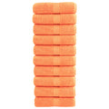 Vidaxl gastendoekjes solund 10 st 600 g m² 30x50 cm oranje