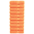 VidaXL Badetücher Solund 10 ST 600 g m² 70 x 140 cm Orange