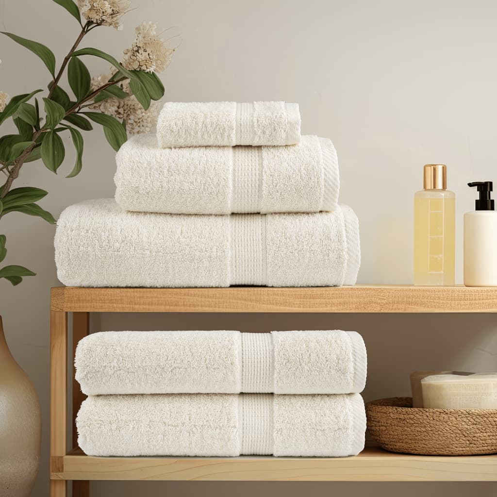 Vidaxl gastendoekjes solund 10 st 600 g m² 30x50 cm crèmekleurig