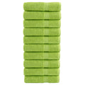 VidaXL Handtücher, 10 Stück, 600 g/m², 50 x 100 cm, Apfelgrün