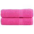 VidaXL Badetücher, 2 Stück, 600 g/m², 70 x 140 cm, rosa