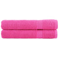 VidaXL Saunatücher, 2 Stück, 600 g/m², 80 x 200 cm, rosa