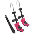 VidaXL Schuhspanner mit Schuhanzieher EU 34-40 Kunststoff Rosa